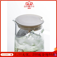 美帮汇冷水壶套装凉水壶玻璃家用高温凉白开水杯热大容量日式扎壶