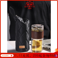 美帮汇双层玻璃保温茶叶茶水分离泡茶杯杯子女便携喝茶防摔过滤旅行