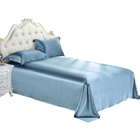 美帮汇重磅25姆米100真丝床单桑蚕丝绸床罩床笠床包1.8m定制