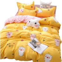 美帮汇高中生宿舍床上三件套大学上下床单人被套少女四件套被子全套装