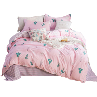 美帮汇大学生床单被罩 宿舍 三件 套女生四件套被子全套装少女心