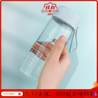 美帮汇茶具玻璃杯女防摔学生水杯韩版少女简约小清新森系杯子瓶