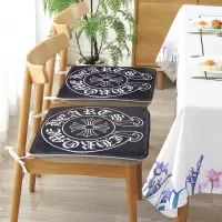 美帮汇简约印花加厚海绵椅垫坐垫垫子汽车座垫餐椅垫椅子座垫INS