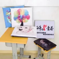 美帮汇加厚学生坐垫教室凳子椅子垫屁股垫秋冬保暖防滑可拆洗可来图定制