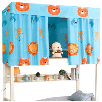 美帮汇大学生宿舍寝室床帘上铺下铺透气男生女生床幔简约遮光布透气帘子