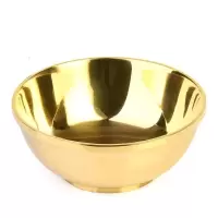 美帮汇铜碗摆件 杯子茶杯佛教佛堂用品供水杯供水碗圣水杯