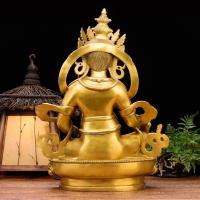 美帮汇铜佛像摆件 藏传佛教密宗佛像藏巴拉财富之神供奉
