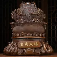 美帮汇金蟾摆件实用大气公司饭店铺收银台装饰开张送礼开业礼品