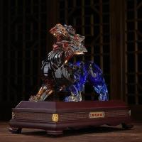 美帮汇琉璃玉貔貅摆件客厅家居酒柜房间装饰品貔恘