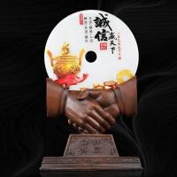 美帮汇平安扣摆件送老板董事长老总办公室桌面装饰品退伍人纪念品定制