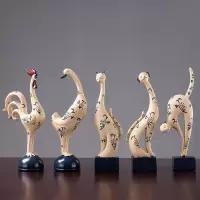 美帮汇客厅酒柜装饰品摆件家居房间创意个性欧式电视柜工艺品卧室小摆设