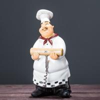 美帮汇美式乡村树脂创意厨房餐厅蛋糕店餐桌家居装饰品厨师工艺品摆件设
