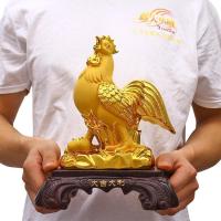 美帮汇金鸡摆件生肖鸡工艺品摆设大公鸡创意家居客厅玄关装饰品