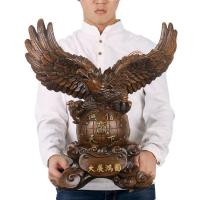 美帮汇老鹰大展宏图摆件大鹏展翅办公室工艺品老板桌面装饰开业礼品