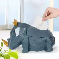 美帮汇客厅茶几纸巾盒摆件家居饰品北欧创意工艺品电视柜桌面摆设