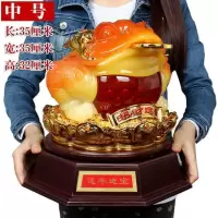 美帮汇金蟾摆件大号客厅办公室酒柜店铺收银台摆设乔迁开业礼品