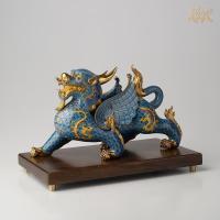 美帮汇全铜摆件《景泰蓝貔貅》铜工艺品 家居饰品 摆件