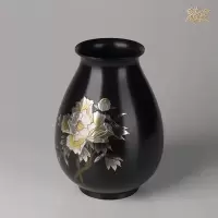 美帮汇全铜摆件《高冈铜器之荣福》铜工艺品 家居饰品花瓶