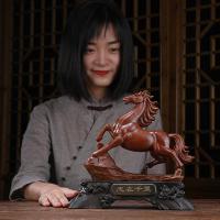 美帮汇生肖马摆件 马到成功办公室书房装饰品开业送礼商务礼品摆设