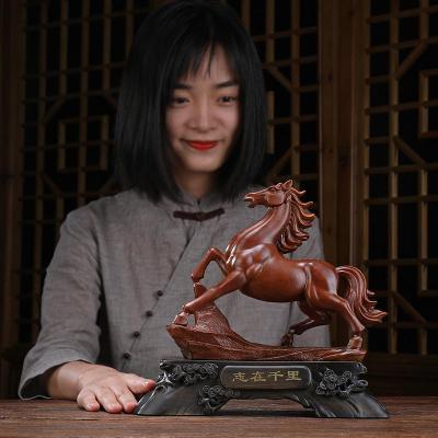 美帮汇生肖马摆件 马到成功办公室书房装饰品开业送礼商务礼品摆设