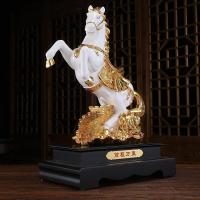美帮汇生肖马摆件工艺品 马到成功客厅家居装饰品办公室桌商务礼品