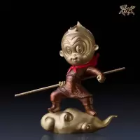 美帮汇全铜摆件《百战百胜》铜工艺品 家居饰品 礼品 摆件