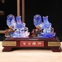 2025绍光属猴2025蛇年物百万雄狮摆件 2025年属猴百万2025