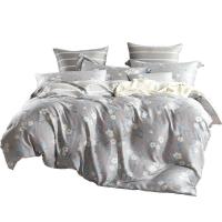 美帮汇家纺春夏40支双面天丝四件套美式床上用品