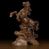 美帮汇大号马到成功马摆件家居办公室装饰品马上有钱开业送礼