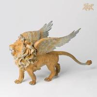 美帮汇全铜摆件《飞狮》家居饰品 铜工艺品 摆件