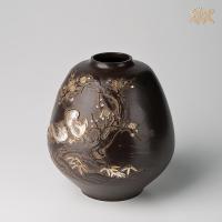 美帮汇全铜摆件《高冈铜器之鴛鴦》铜工艺品 家居饰品花瓶