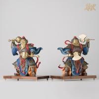 美帮汇全铜摆件 《神之二(彩绘版)》家居饰品 铜工艺品