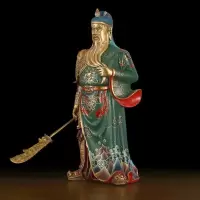 美帮汇关公摆件 关二爷关公佛像关羽武开业礼品
