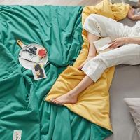 美帮汇空调被冰丝四件套可水洗天丝真丝单双人夏凉被夏天被子薄