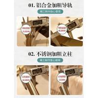 美帮汇豪华蚊帐u型导轨1.5m1.8公主风床幔遮光家用床帘卧室2米落地纹账