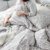 美帮汇四件套全棉全棉1.8m2.0米床上用品床单被套被罩简约双人床上用品