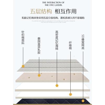 美帮汇10cm加厚乳胶床垫软垫家用 单人床褥子榻榻米硬垫子海绵垫