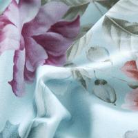 美帮汇全棉四件套全棉床单被套柔软单人双人磨毛套件梵花园