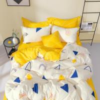 美帮汇全棉全棉四件套床上用品全棉三件套简幻梦空间
