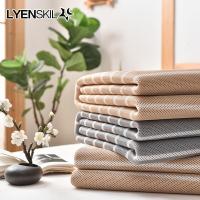 美帮汇冰丝凉席1.8m床可水洗可折叠双人家用席子三件套夏季空调席1.5米