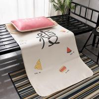 美帮汇学生冰丝席单人宿舍凉席二件套床夏季空调软席可水洗可折叠