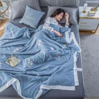 美帮汇夏季儿童夏被空调被芯薄款夏凉被子单双人宿舍学生太空被可机洗
