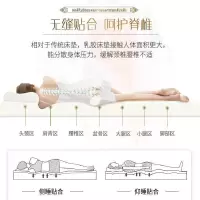 美帮汇凉感冰丝加厚泰国乳胶床垫软垫榻榻米垫子家用海绵垫学生宿舍单人