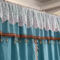 美帮汇u型床帘蚊帐一体式1.5m/1.8m床2米廷遮光公主风床幔家用带支架