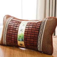 美帮汇夏凉枕头彩藤茶香枕头茶叶夏天枕头套藤枕头夏季成人凉枕