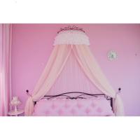 美帮汇床幔公主韩式床纱装饰蚊帐式床帘包围床可搭配蚊帐架子夏季防蚊
