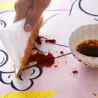 美帮汇北欧风桌布棉麻防水小圆茶几圆形餐桌布艺格子田园小方格