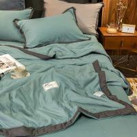 美帮汇夏凉被四件套水洗棉空调被芯单人被褥套装学生宿舍夏季被子三件套