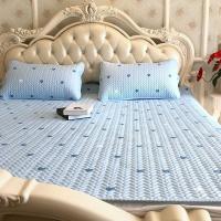 美帮汇天丝空调软席子1.8m床夏季天可水洗折叠乳胶冰丝凉席三件套1.5米2