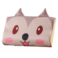 美帮汇夏季冰丝乳胶枕套成人6040橡胶专用儿童记忆枕头套50*30